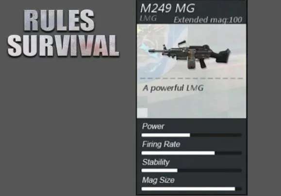 Rules of Survival: характеристика зброї, предмети, спорядження, поради