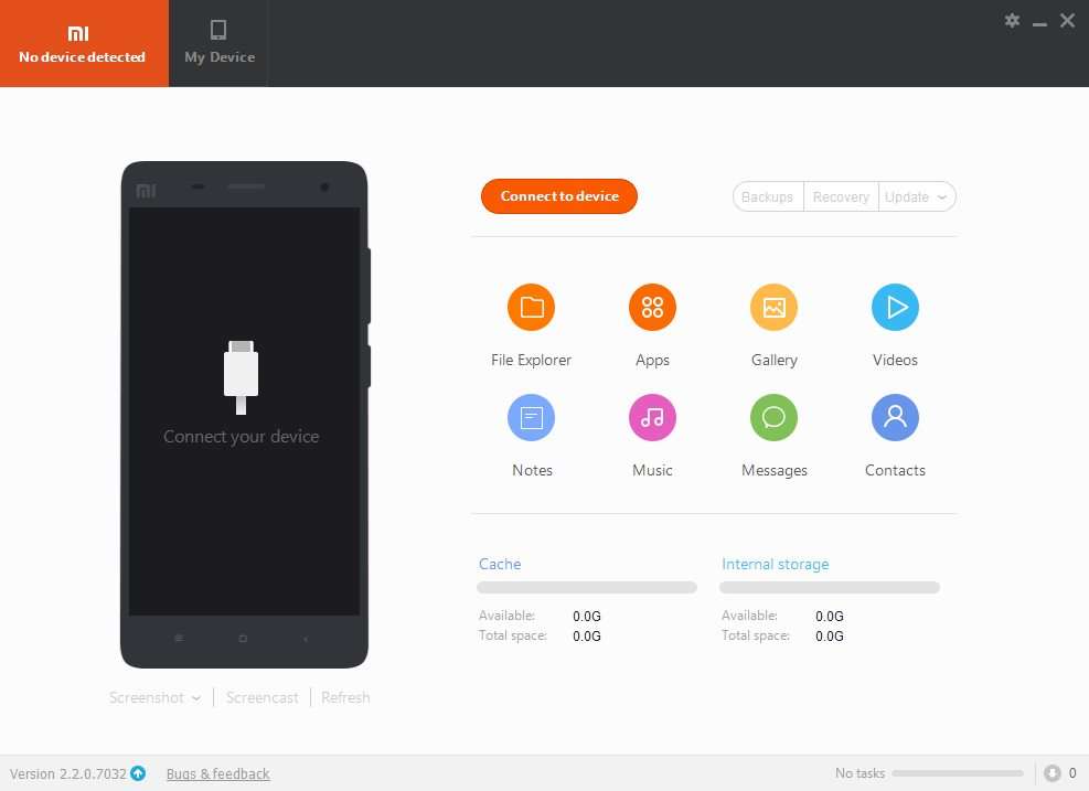 Mi PC Suite не бачить телефон Xiami — що робити