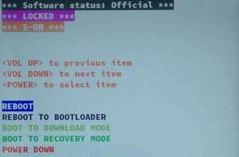 To Reboot Bootloader що це на Андроїд