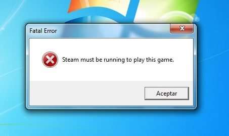 Steam must be running to play this game — як виправити помилку