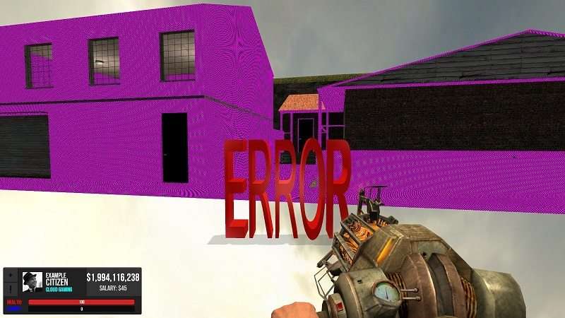 Як прибрати рожеві і Error текстури в Garrys Mod