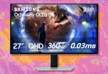 Ігровий монітор Samsung Odyssey OLED G6 на розпродажі: вигідна угода високої продуктивності