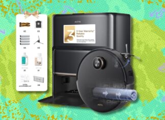 Robot aspirateur et vadrouille Mova Z60 : 400 $ de réduction sur Amazon