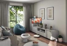 Hisense FollowMe TV: Розумний екран на колесах, а не робот