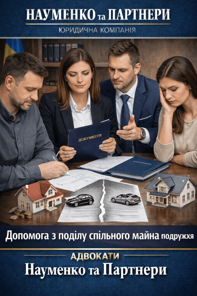 Адвокат з ПОДІЛУ МАЙНА